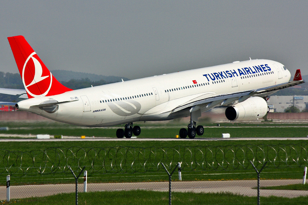 TC-JNL, Turkish Airlines, Airbus A330-343E