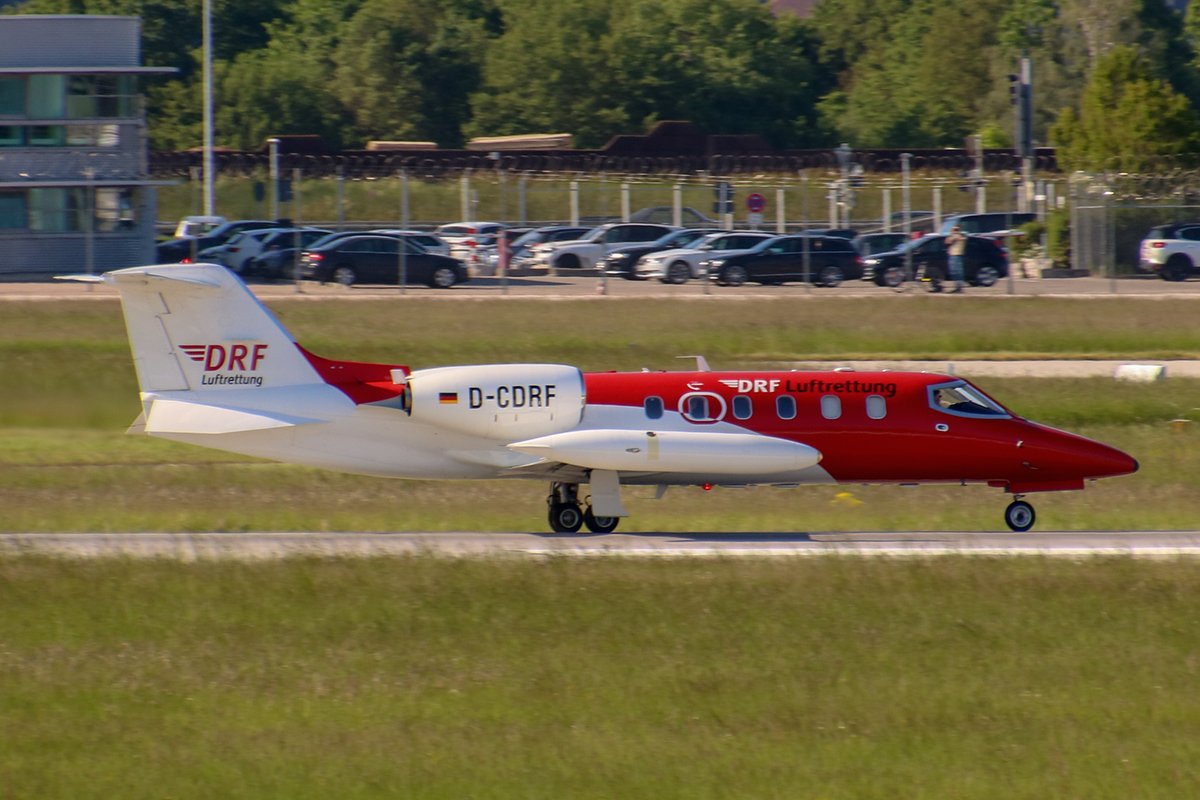 DRF Luftrettung Learjet 35A D-CDRF