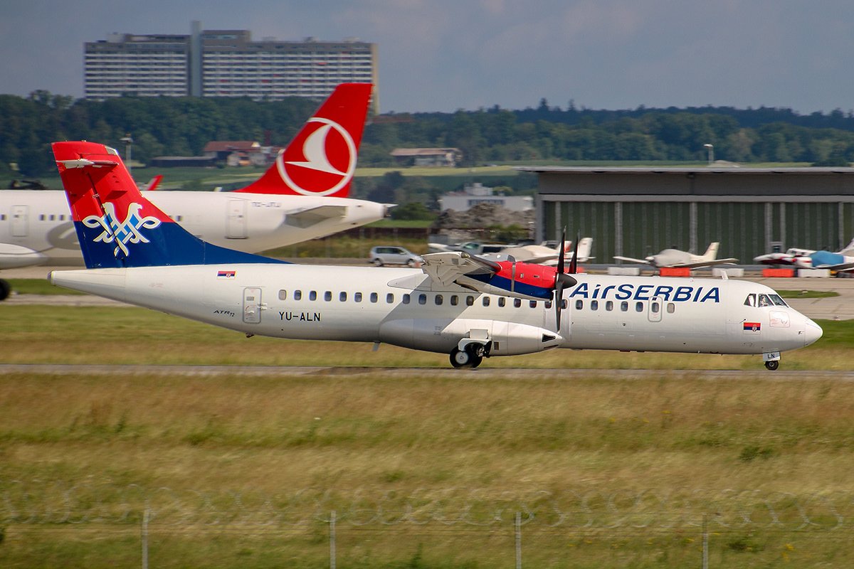 Air Serbia ATR 72-202 YU-ALN