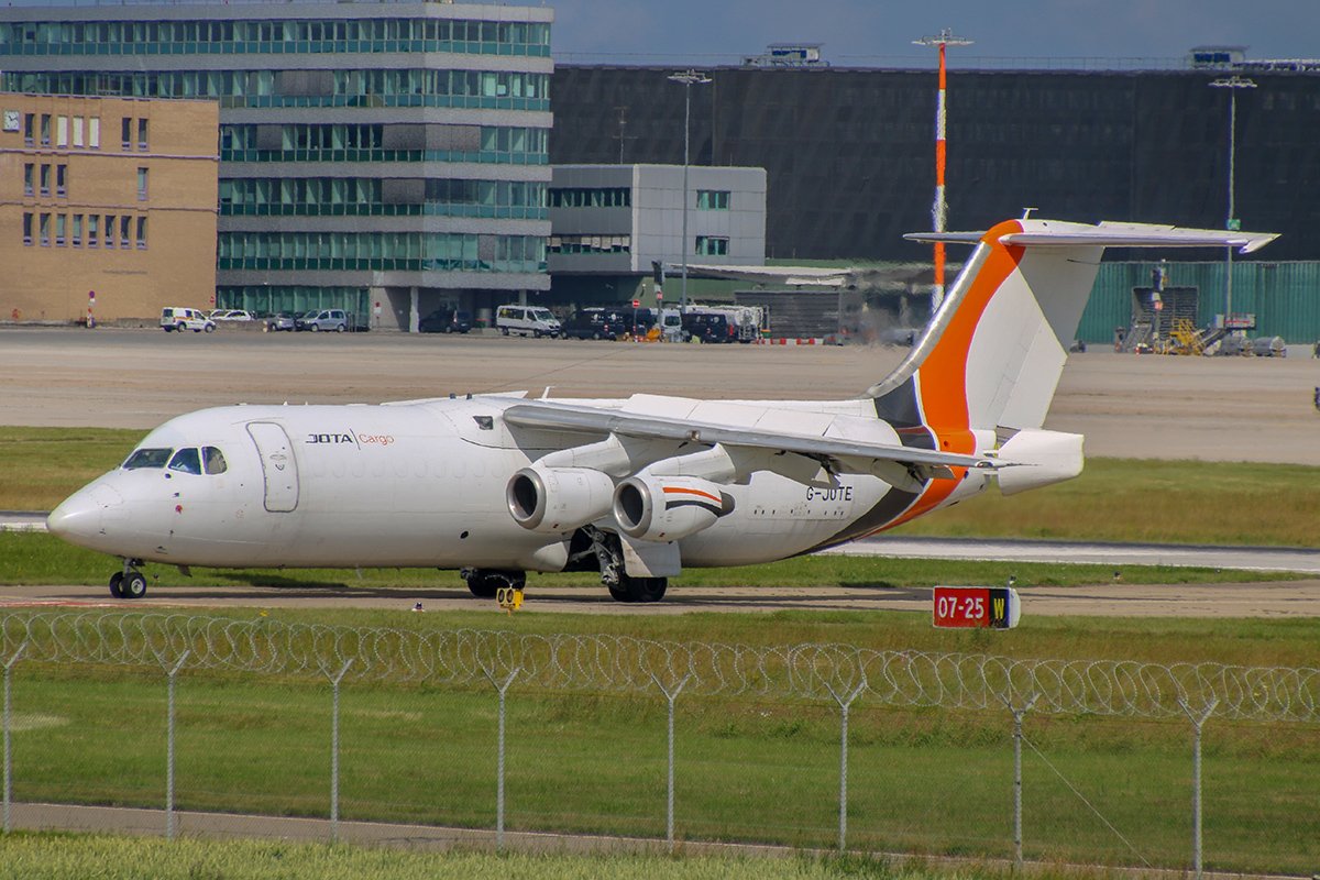 Jota Aviation BAe 146-300QT G-JOTE