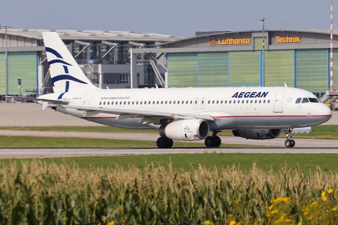 Airbus A320-232 SX-DVK Aegean Airlines