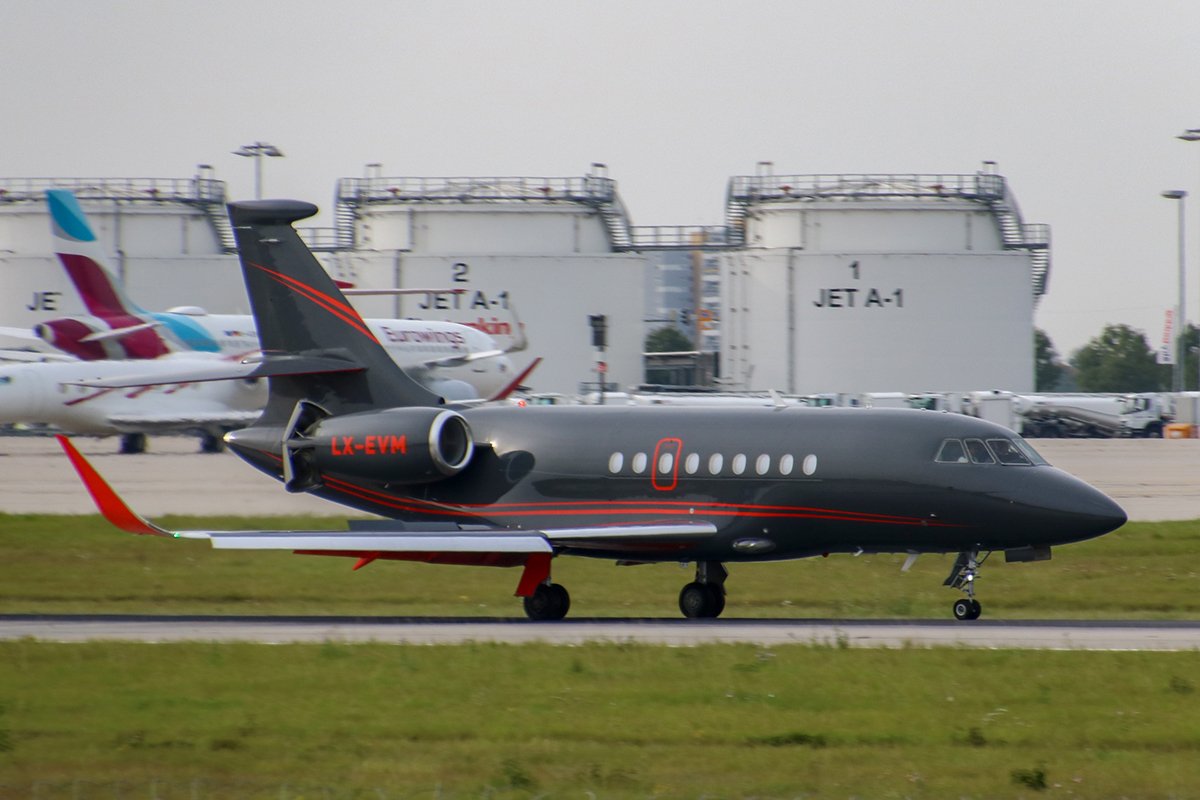 Global Jet Luxembourg Falcon2000LX LX-EVM