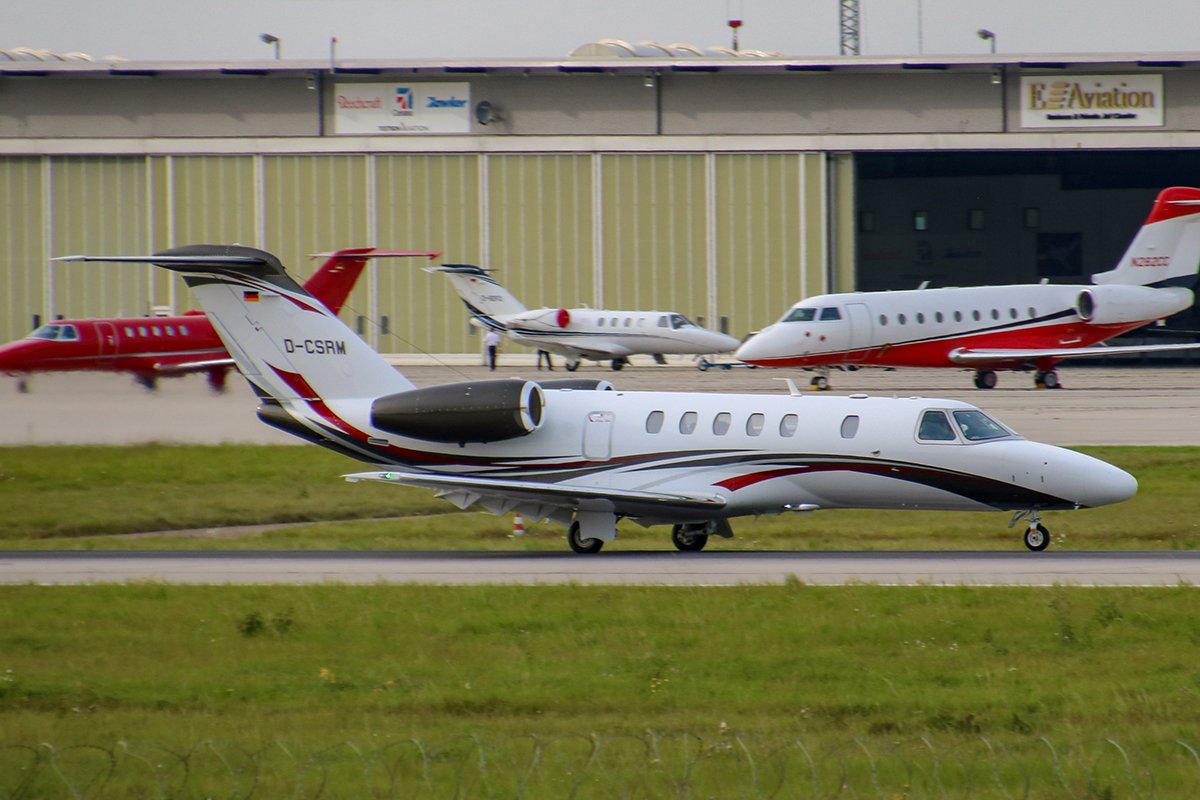 Private Cessna 525C CitationJet CJ4 D-EFSR
