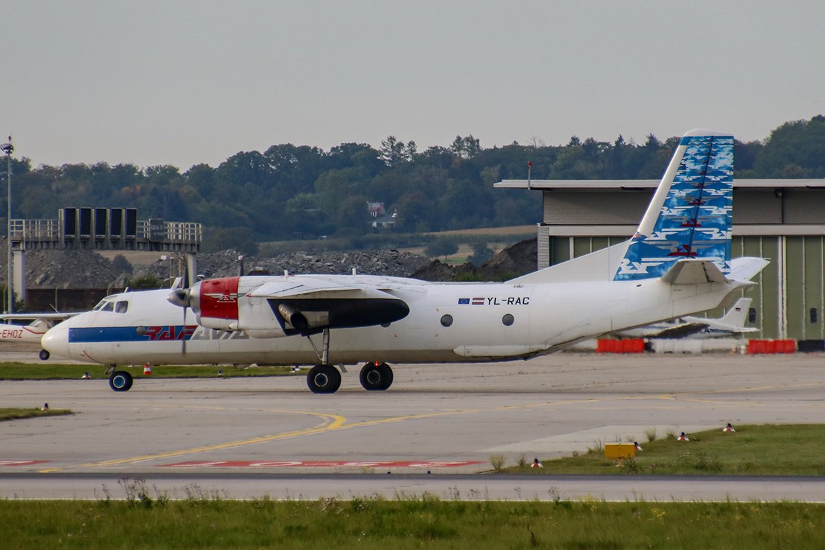 Raf-Avia Airlines Antonov An-26B YL-RAC