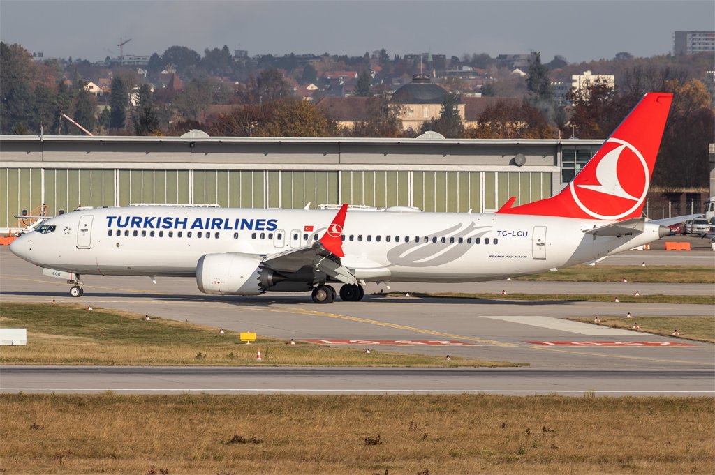 Turkish Airlines / TC-LCU / Boeing 737-8 MAX