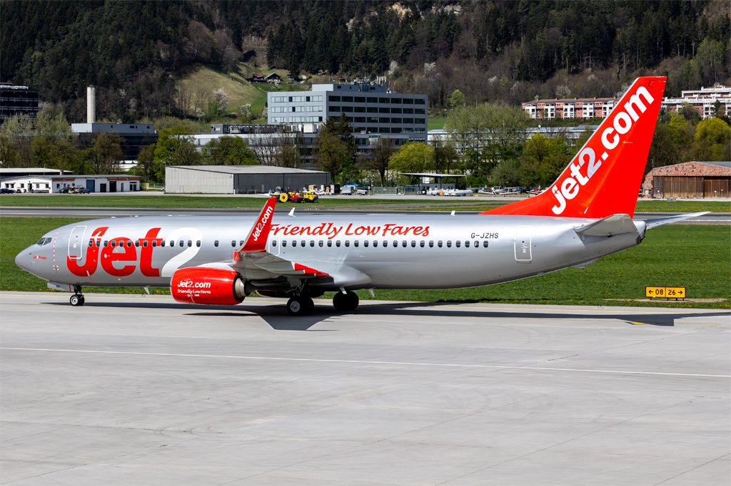 Jet2.com / G-JZHS / Boeing 737-8MG