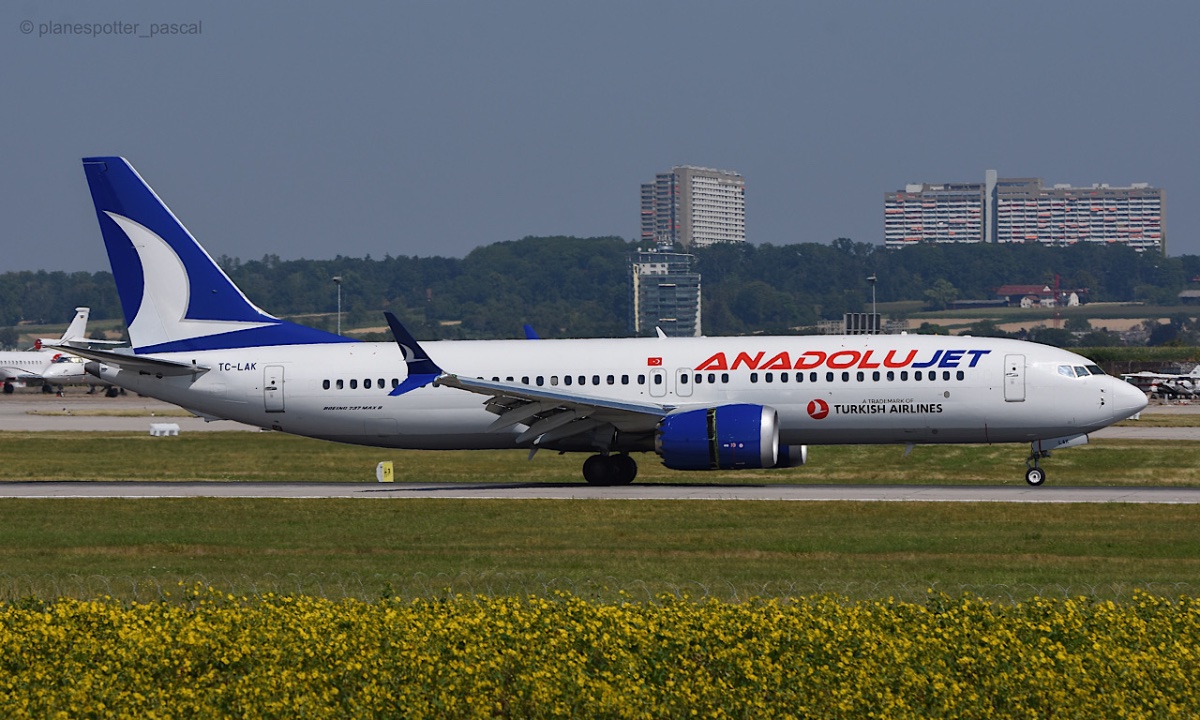 Anadolujet / TC-LAK / 737MAX8
