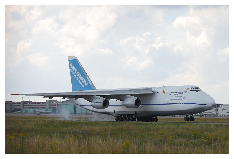 Die erste Landung ...