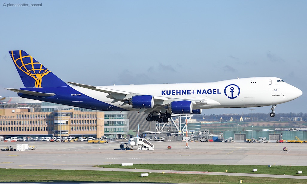 Atlas Air / N862GT / 747-8F / Kuehne+Nagel Livery