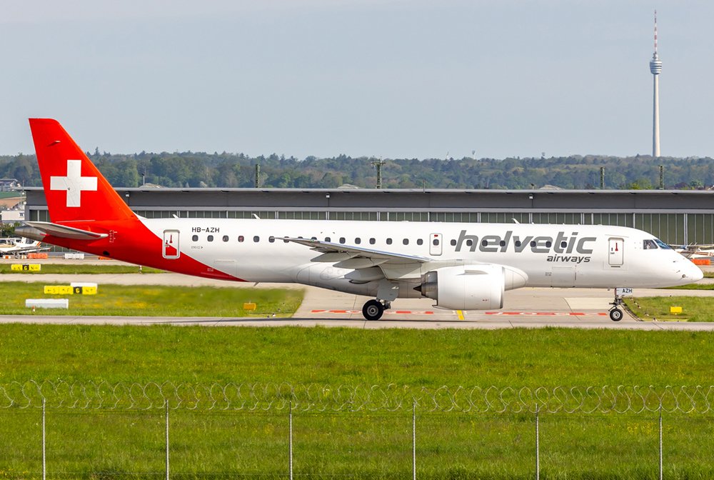 Helvetic Airway / HB-AZH / Embraer 190-300STD