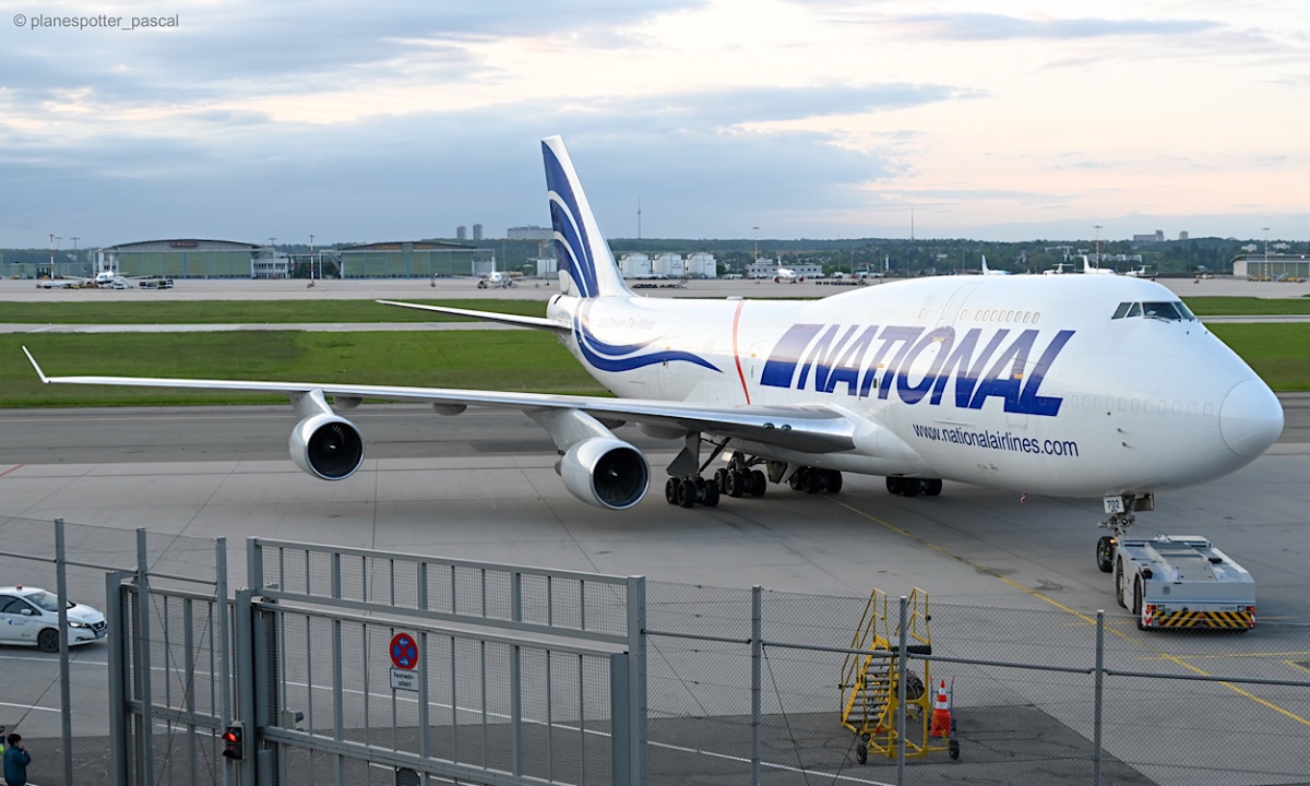 N702CA / National Airlines / Boeing 747-412(BCF)