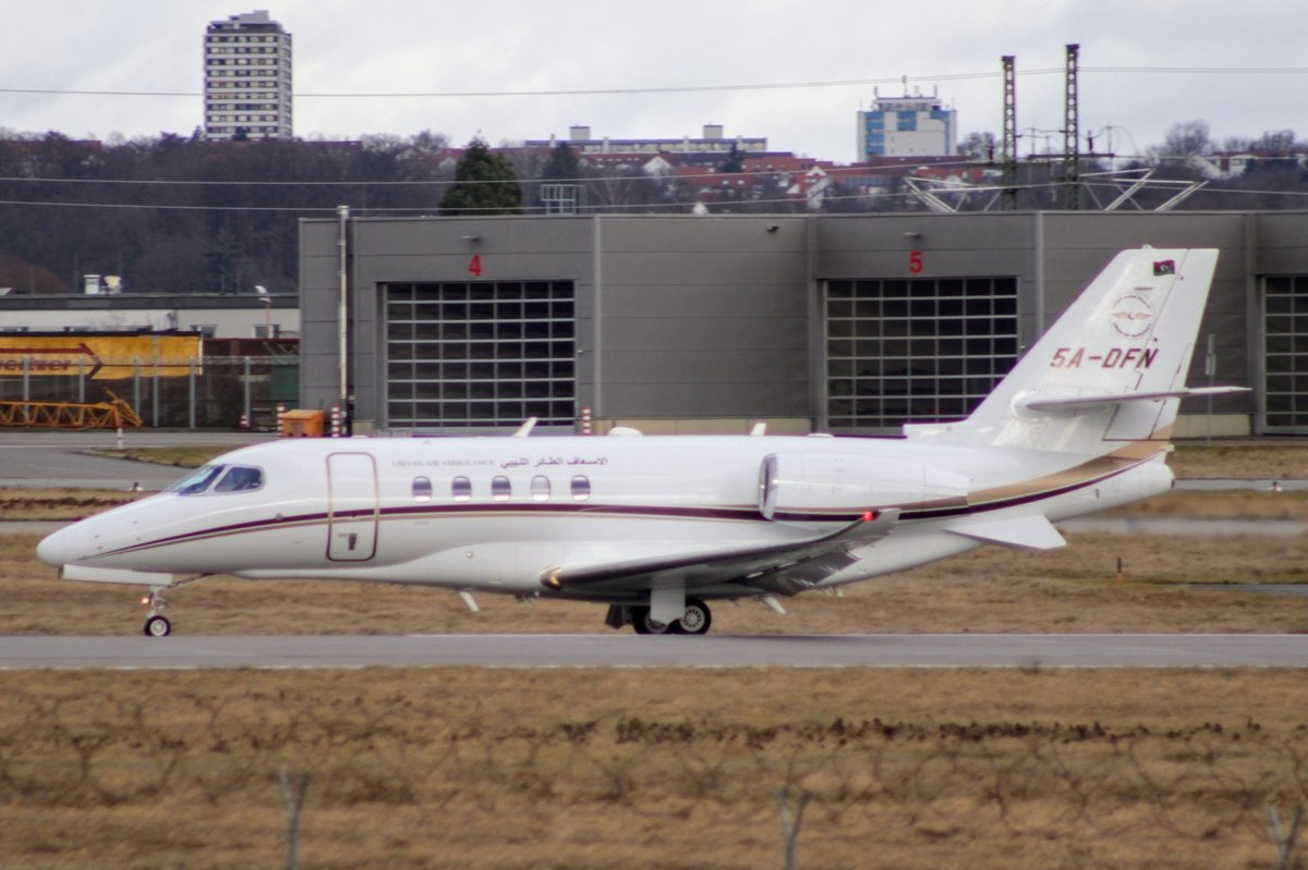 5A-DFN  Cessna 680A Citation Latitude  Libyan Air Ambulance