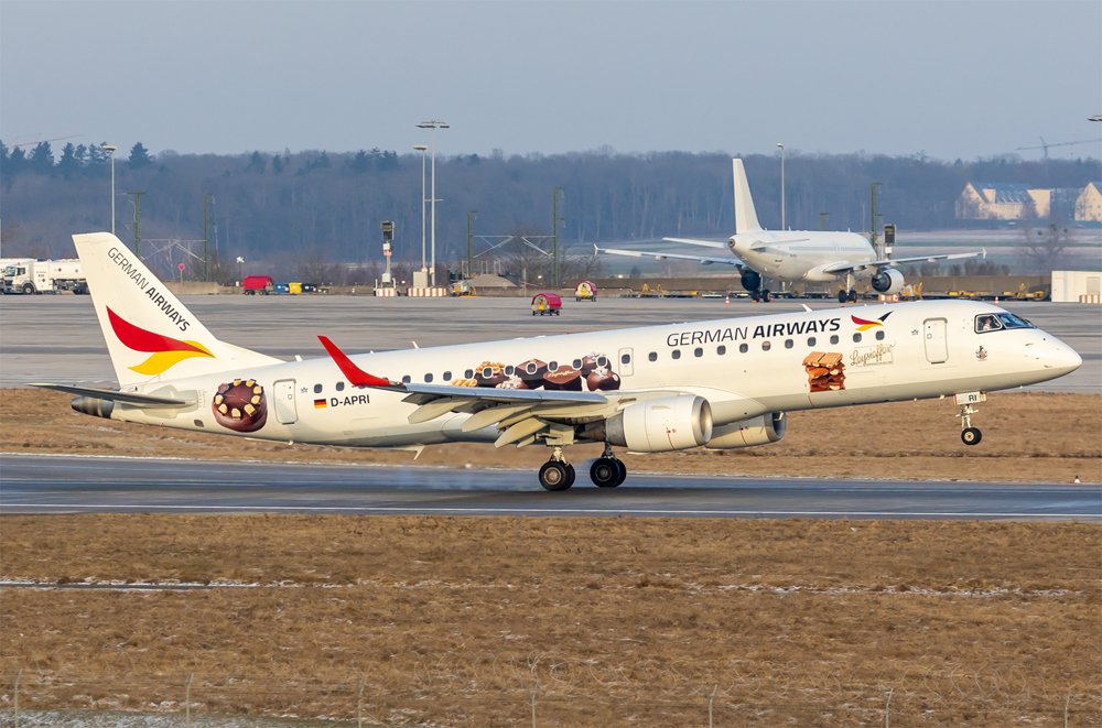 German Airways / D-APRI / Embraer 190-100LR