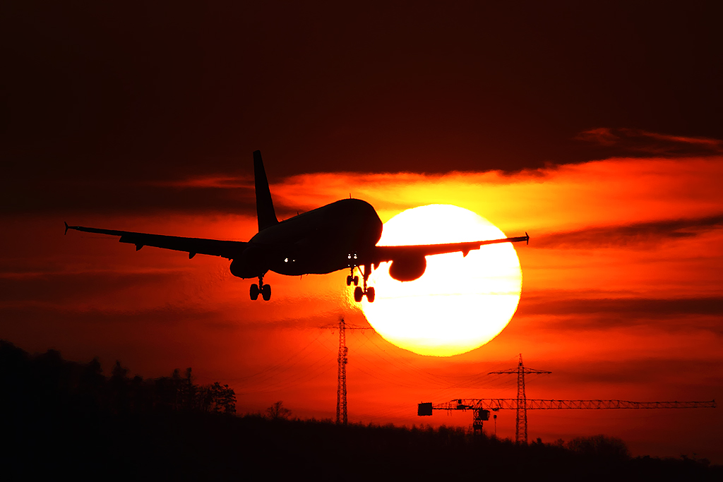 Großes Positionslicht...