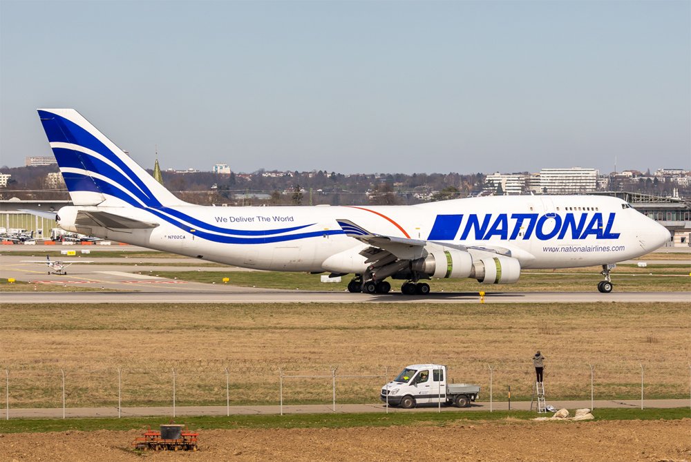 National Airlines / N702CA / Boeing 747-412(BCF)