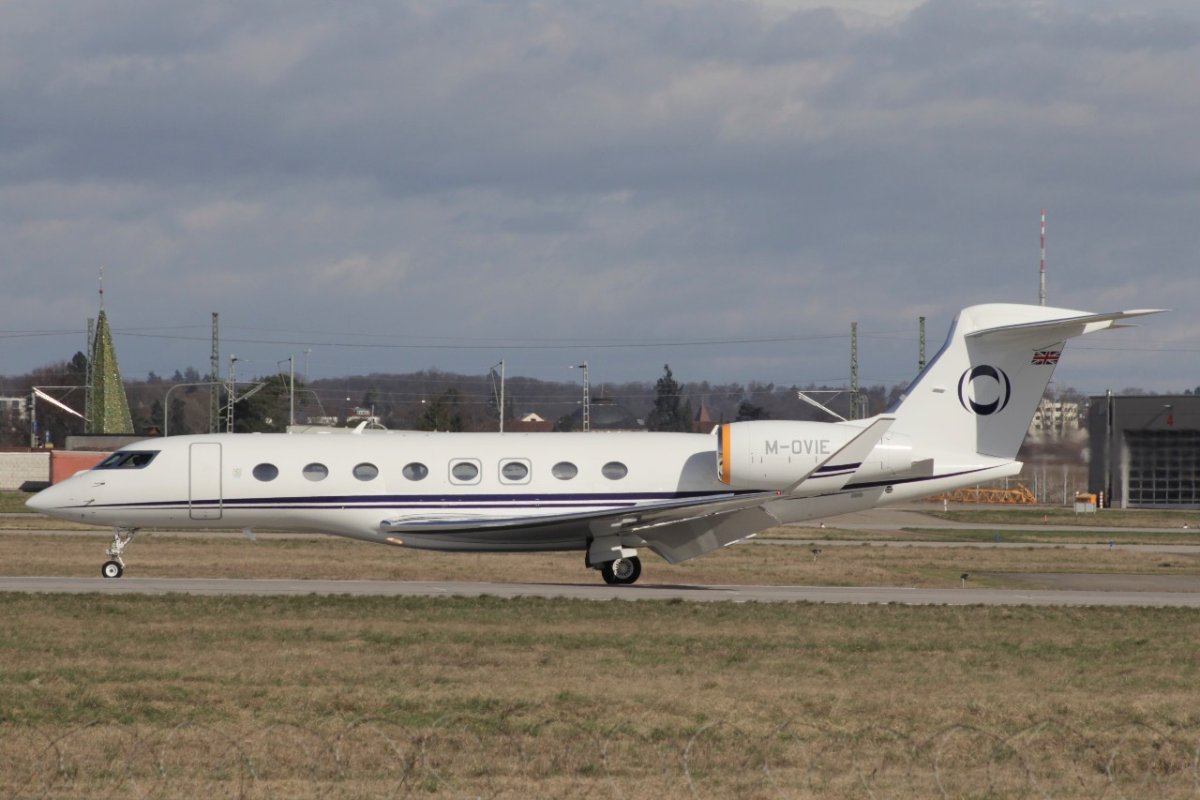 M-OVIE      Gulfstream G650    Hampshire Aviation