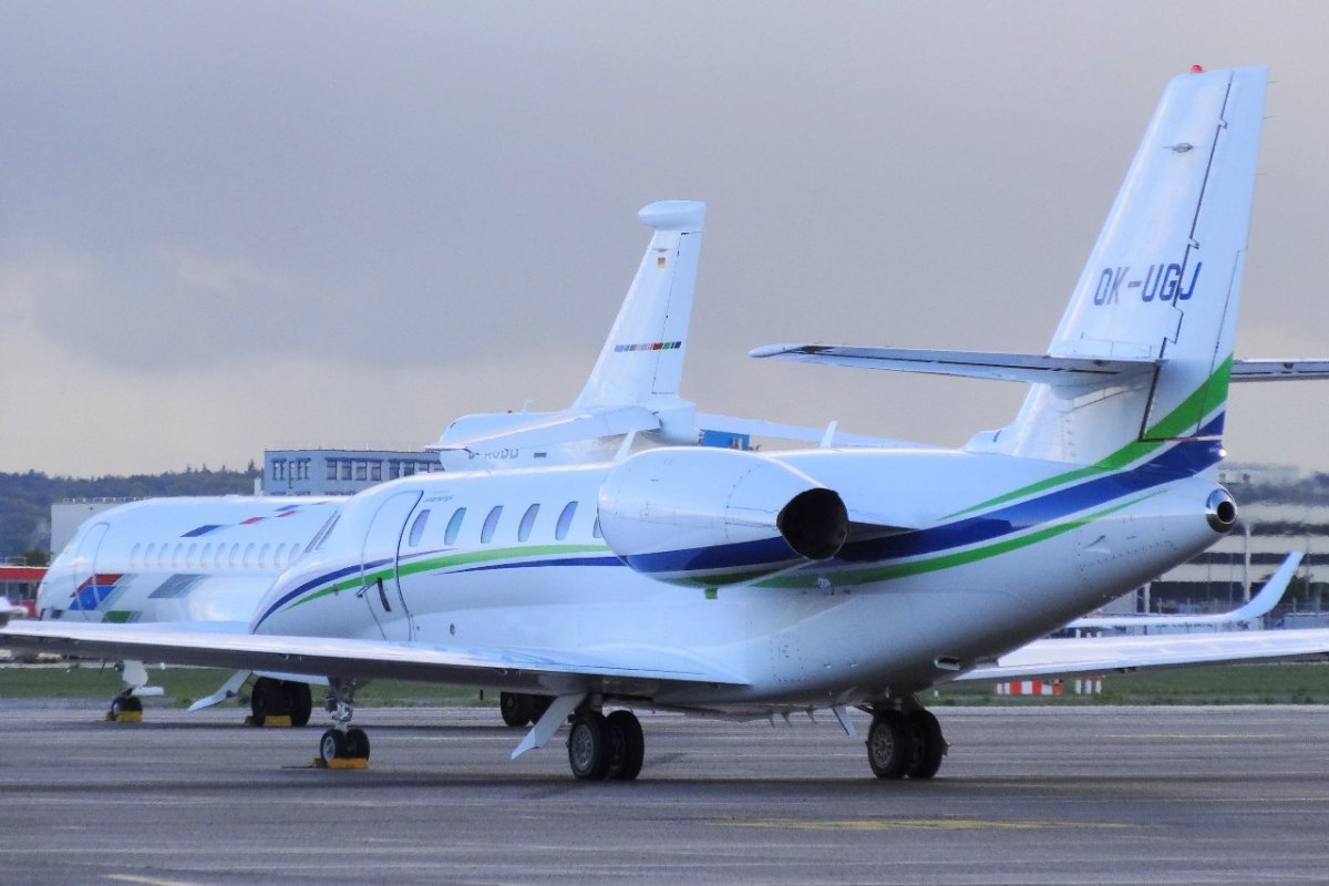 OK-UGJ Cessna 680 Citation Sovereign Smartwings