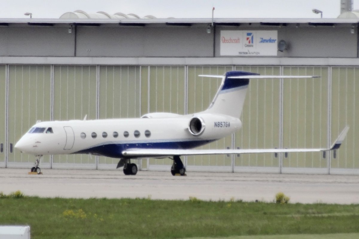 N857GA         G-V-SP Gulfstream G550      PPG Industries