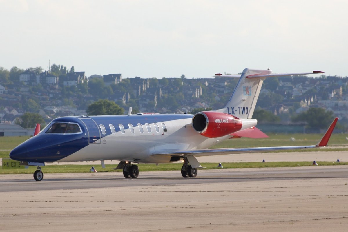 LX-TWO            Learjet 35A           Luxembourg Air Ambulance