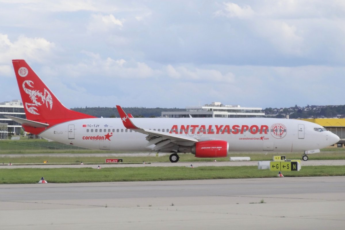 TC-TJY        737-8AS(WL)       Corendon Airlines