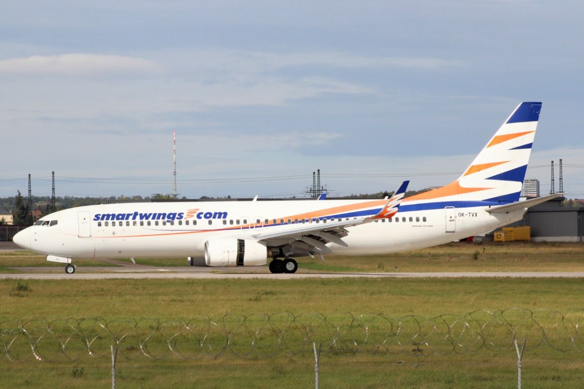 OK-TVX         737-8Z9            Smartwings