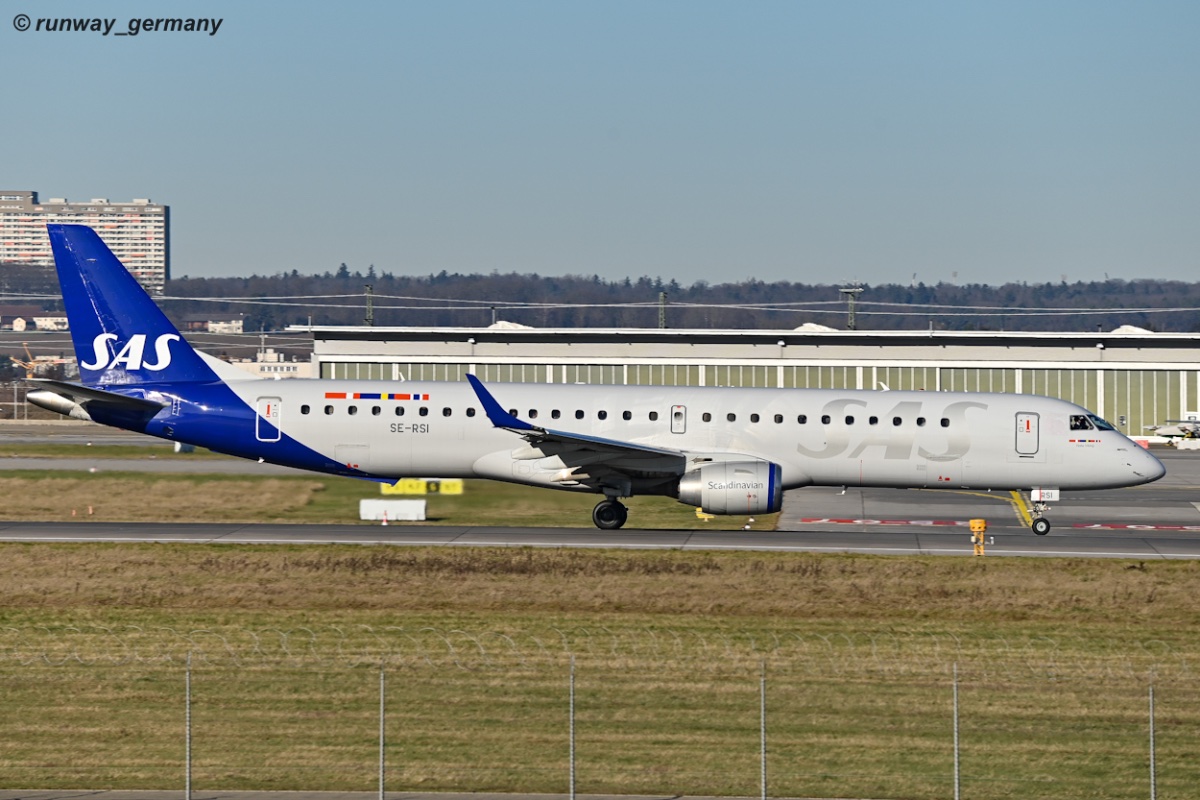 SE-RSI / SAS / Embraer E195LR