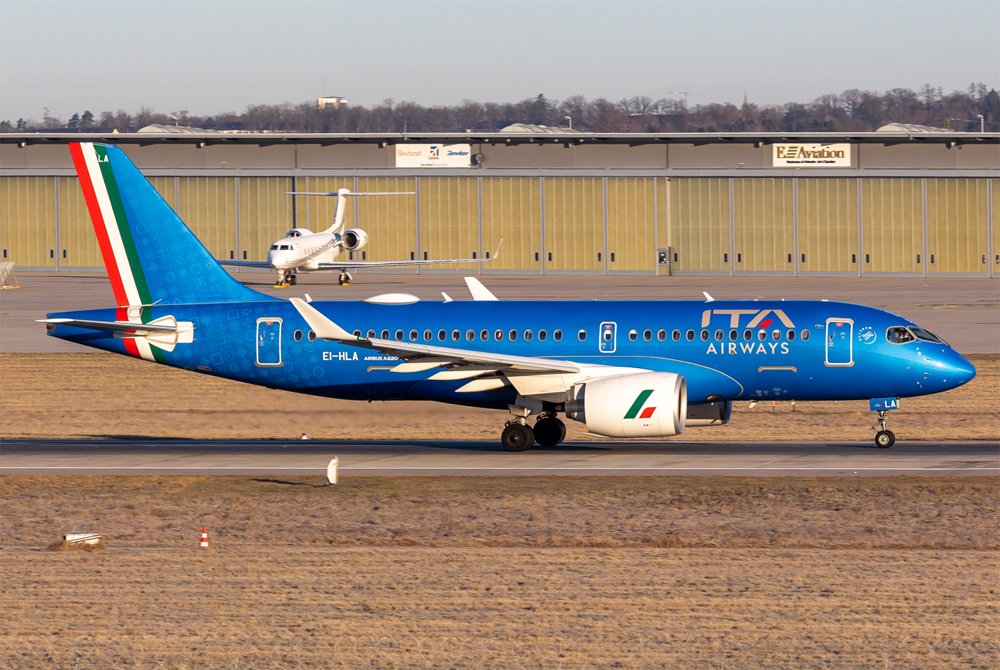 ITA Airways / EI-HLA / Airbus A220-171