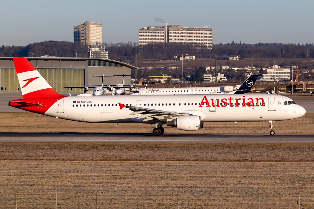 Austrian Airlines / OE-LBD / Airbus A321-211