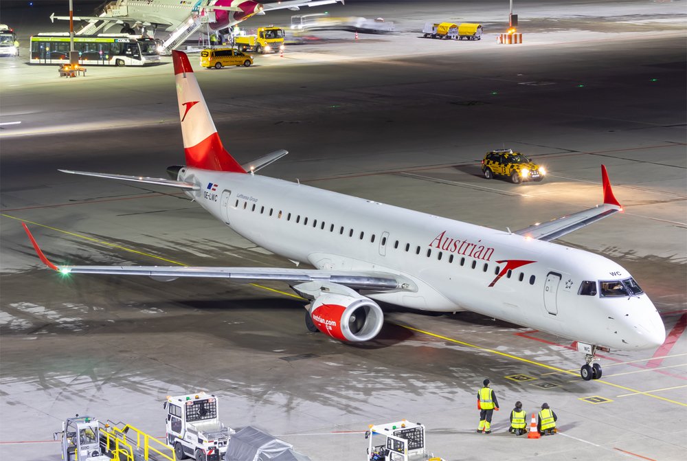 Austrian Airlines / OE-LWC / Embraer ERJ-190-200LR