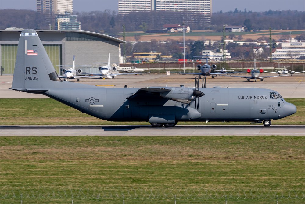 US Air Force / 07-4635 / Lockheed Martin C-130J-30 Hercules