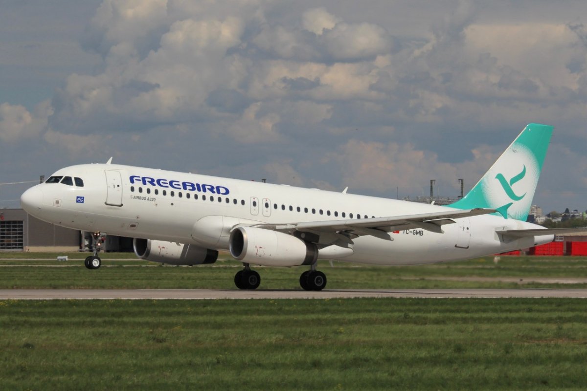 TC-GMB        A320-232             Freebird Airlines