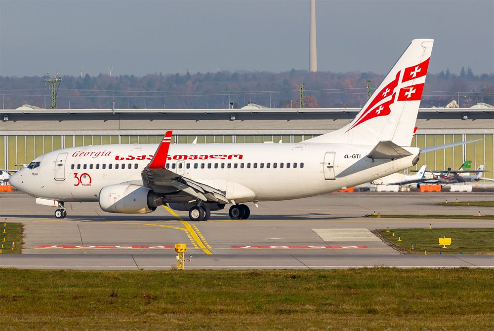 Georgian Airways / 4L-GTI / Boeing 737-7CT