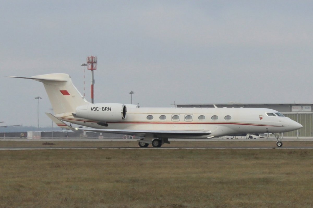 A9C-BRN        Gulfstream G600       Bahrain Royal Flight