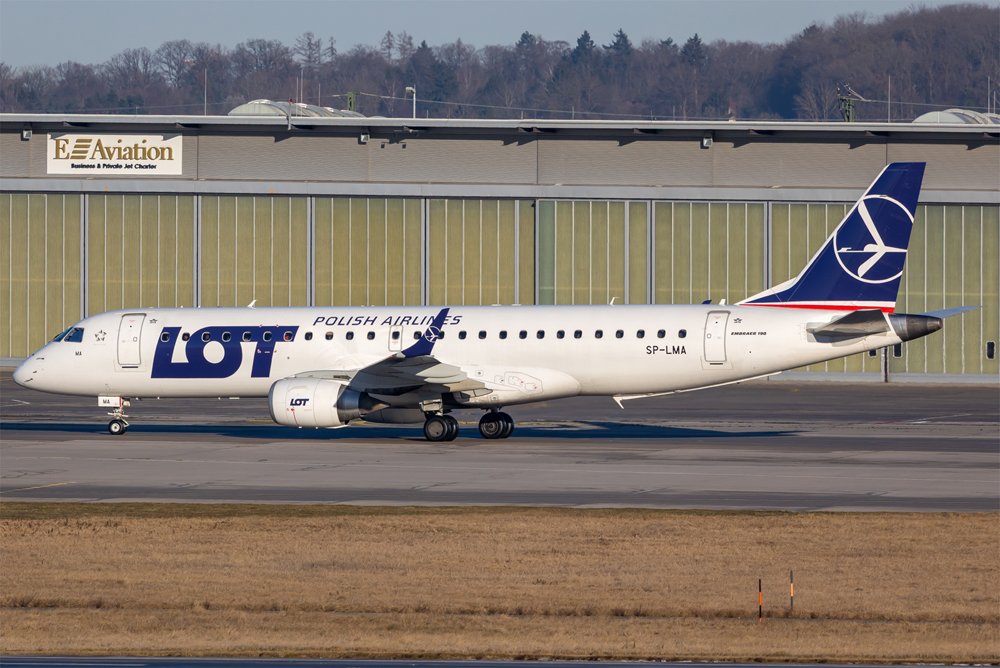 LOT / SP-LMA / Embraer ERJ-190-100STD