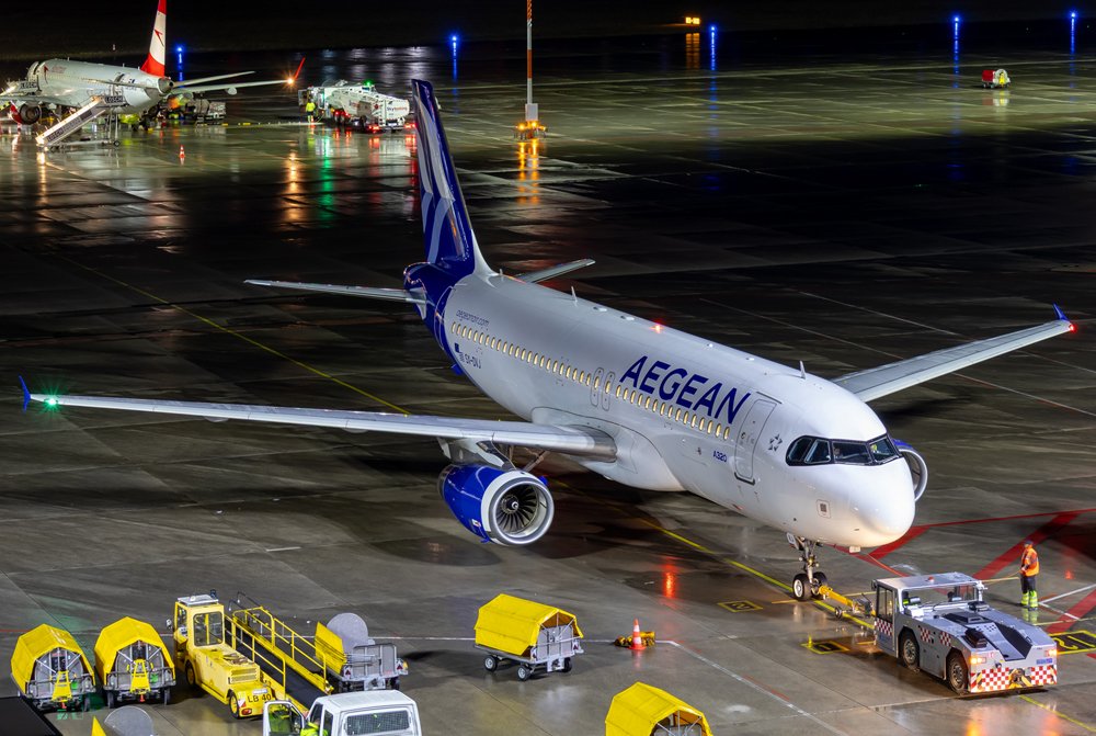 Aegean Airlines / SX-DVJ / Airbus A320-232