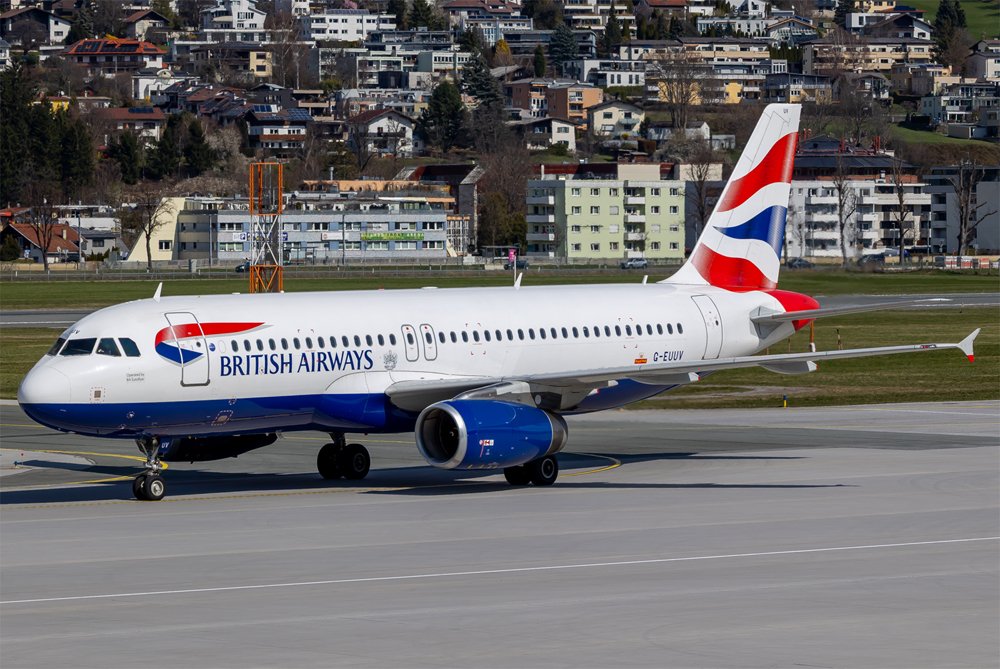 British Airways (BA Euroflyer) / G-EUUV / Airbus A320-232