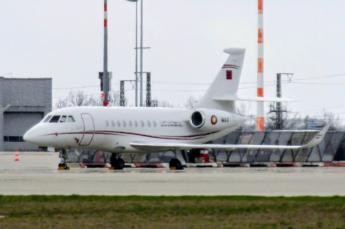 A7-MAX       Dassault Falcon 2000LX       Qatar AF