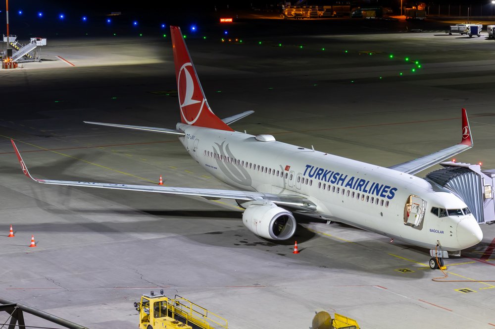Turkish Airlines / TC-JVI /  Boeing 737-8F2