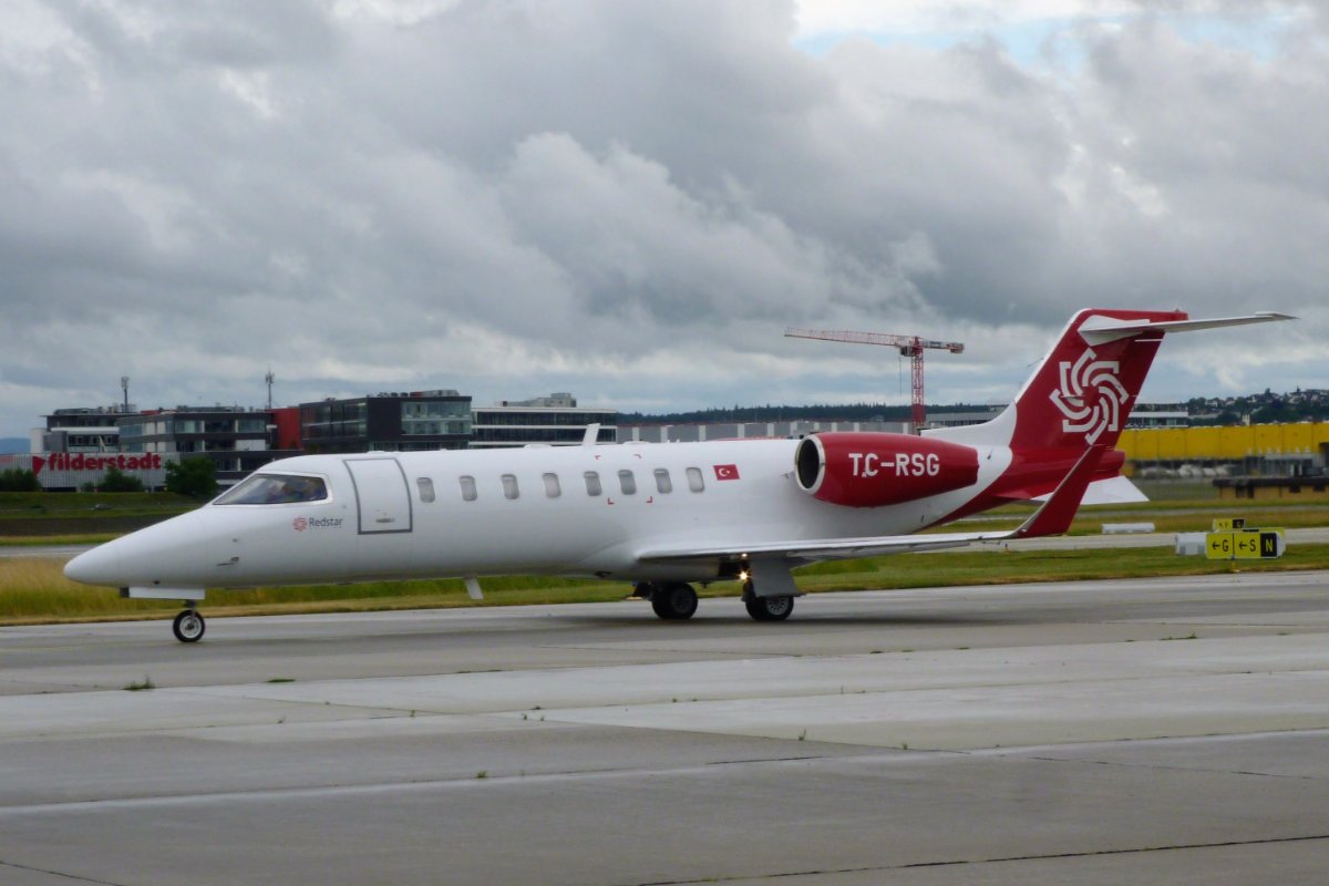 TC-RSG         Learjet 45XR        Redstar Aviation