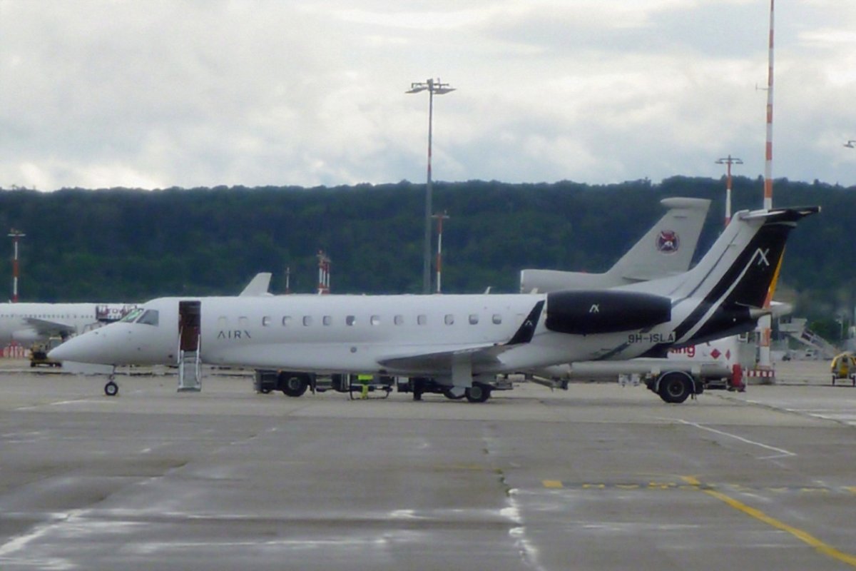 9H-ISLA         Embraer ERJ-135BJ Legacy        AirX Charter