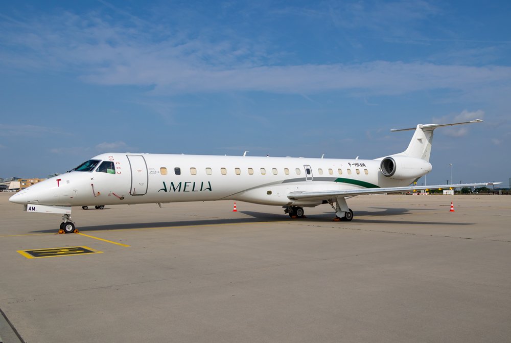 Amelia International / F-HRAM /  Embraer ERJ-145LU