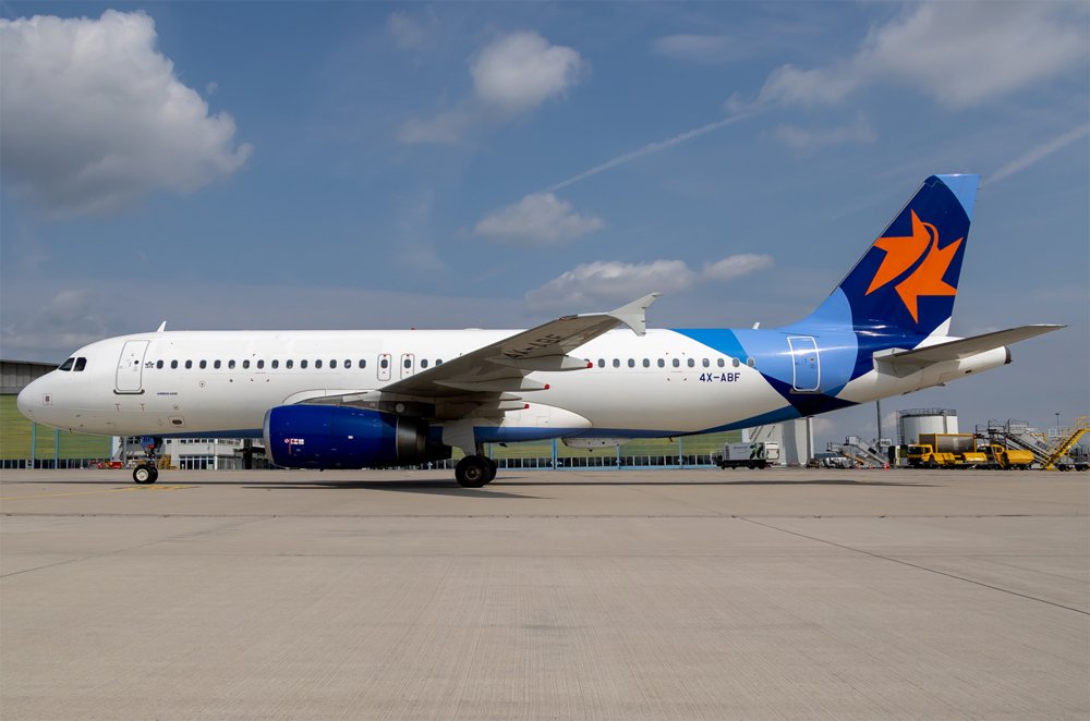 Israir / 4X-ABF / Airbus A320-232
