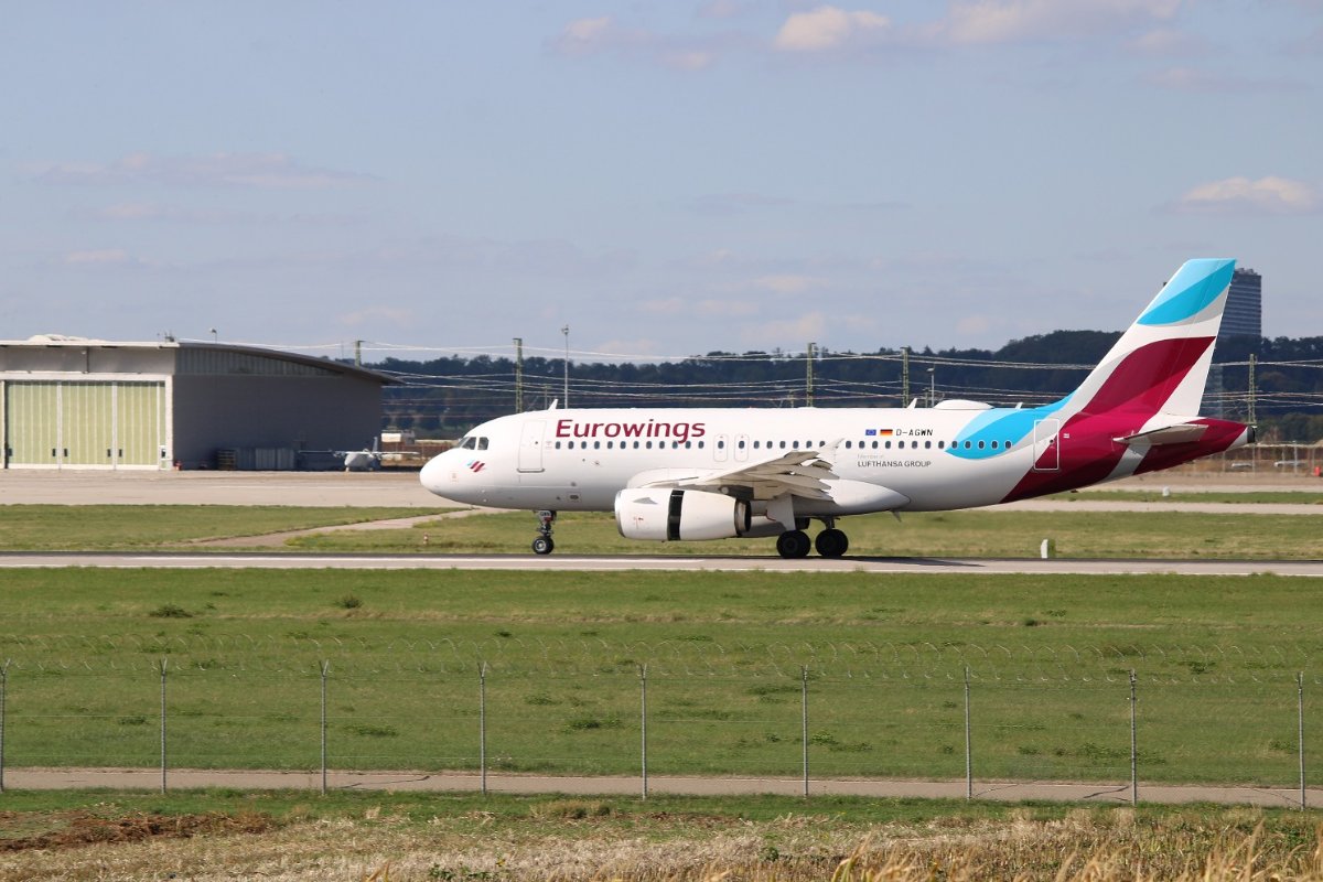 D-AGWN A319 Eurowings