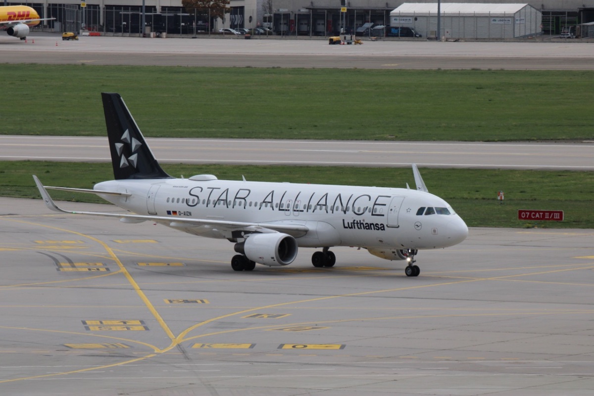 A320-214 (D-AIZN) aus München