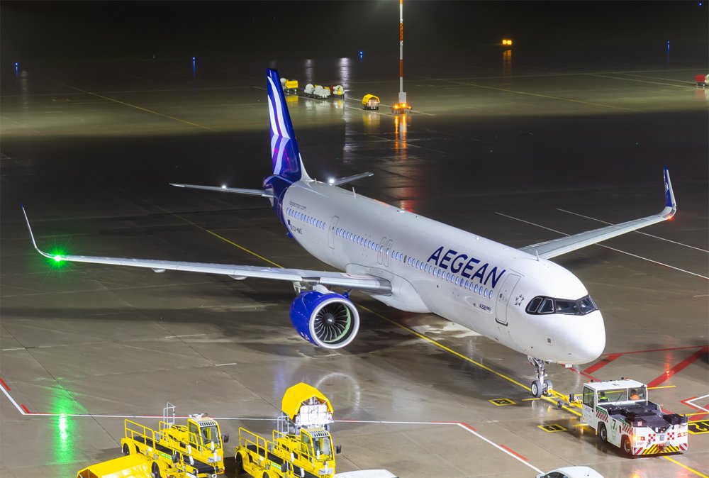 Aegean Airlines / SX-NAS / Airbus A321-271NX