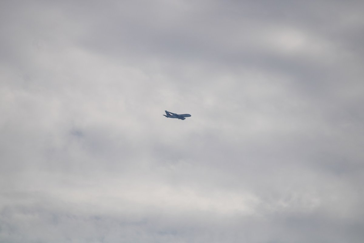 Emirates A380-800 A6-EEB im Anflug