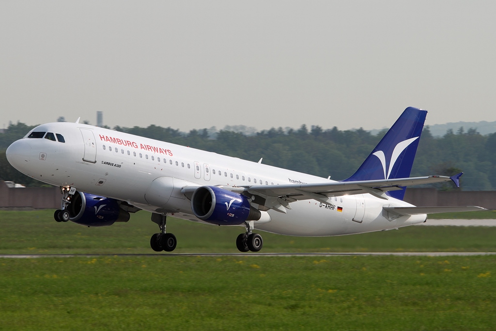 Hamburg Airways A320 D-AHHF