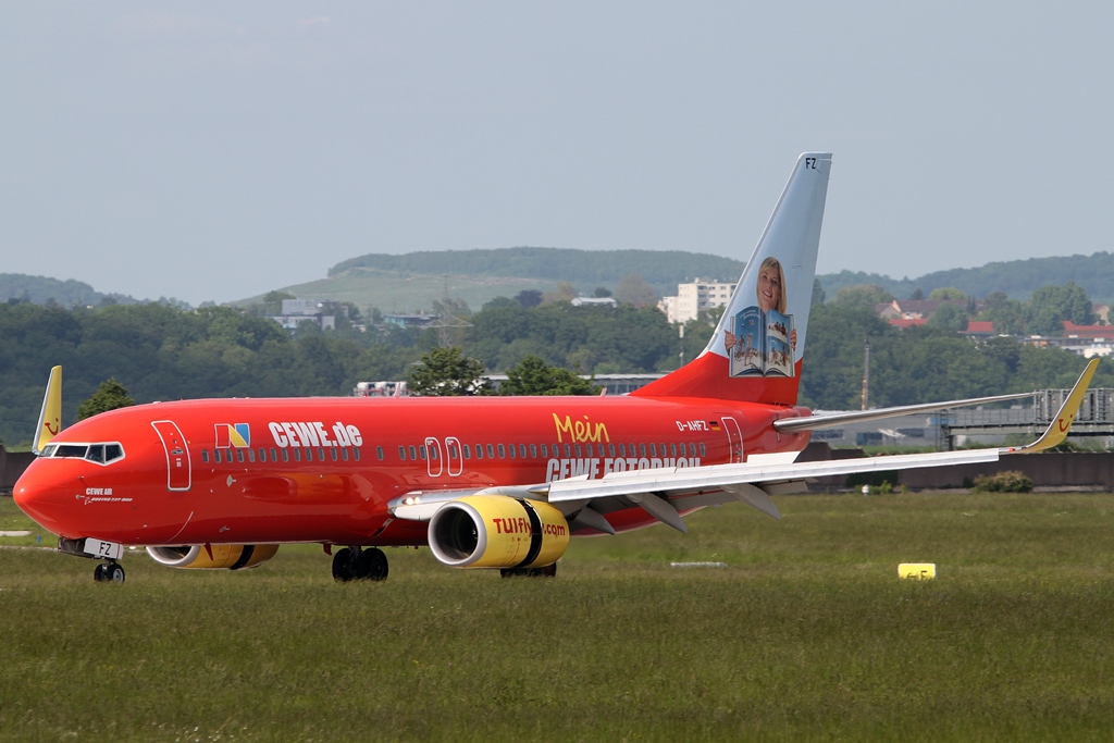 TUIfly Boeing 737-8K5 D-AHFZ